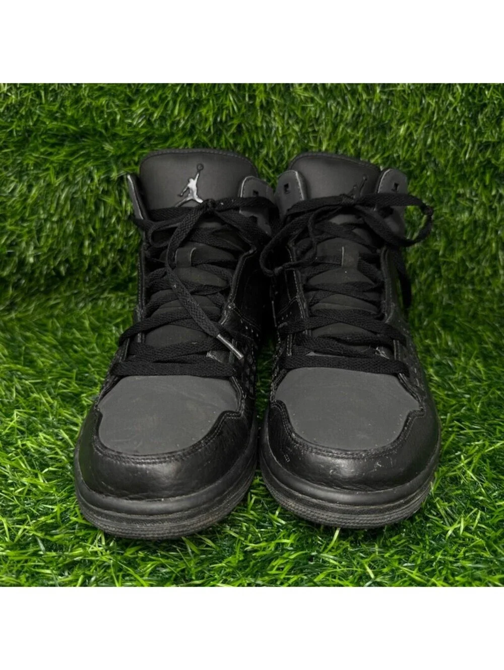 Nike Air Jordan 1 Flight 372704-006 Men's 11 Black Basketball Shoes 2284
